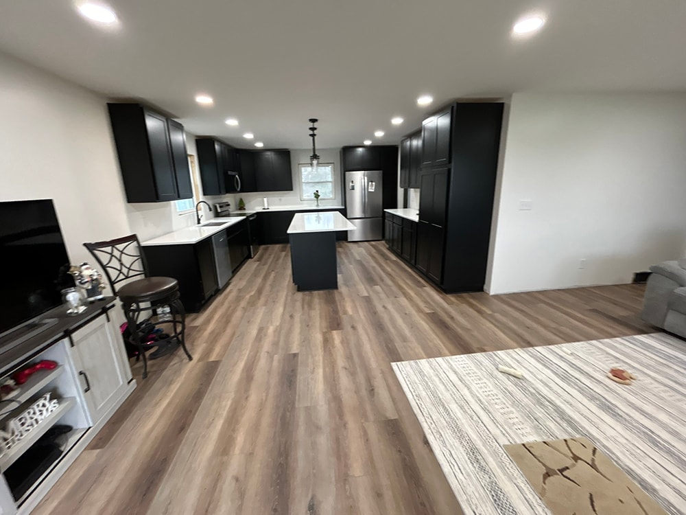 Kitchen & bathroom addition photo 2 — Findlay, Ohio