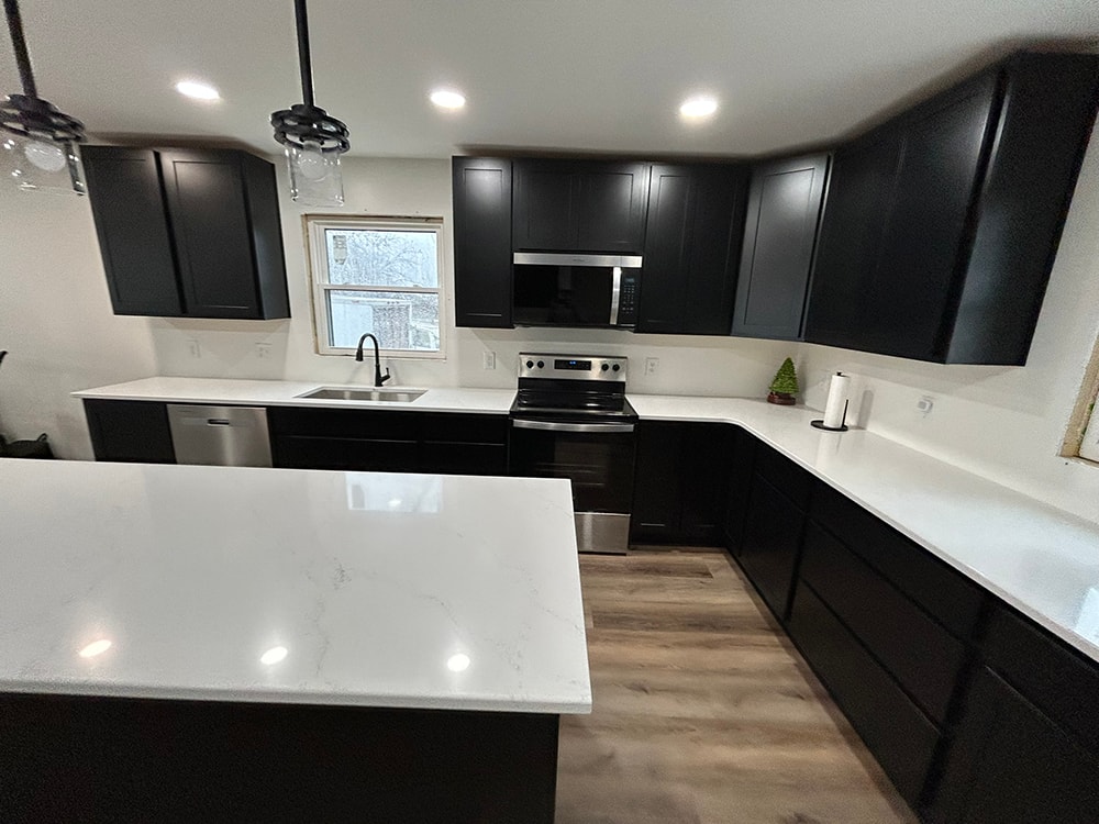 Kitchen & bathroom addition photo 3 — Findlay, Ohio
