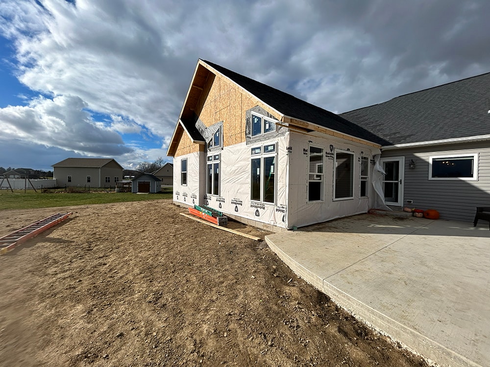 Large home addition exterior — addition-exterior6 — Findlay, Ohio
