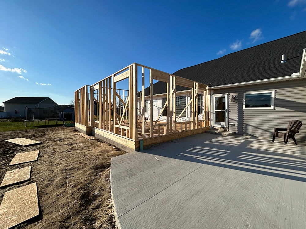 Large home addition exterior — addition-exterior8 — Findlay, Ohio