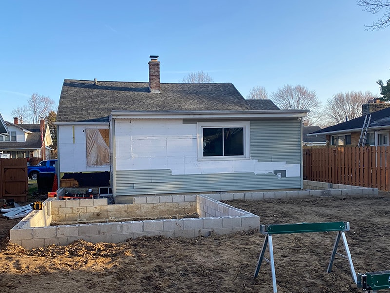 Large home addition with family room, master bedroom, and two bathrooms — Findlay, Ohio
