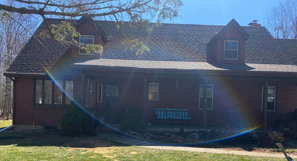New siding on entire home with soffit, fascia, and window wrapping — Findlay, Ohio