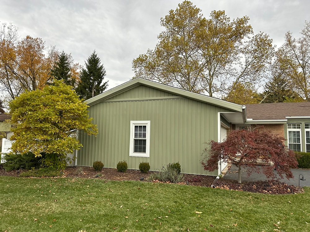 New board and batten siding — additional view — Findlay, Ohio