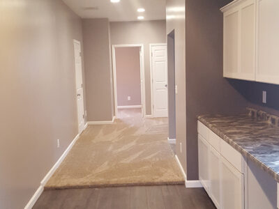 Additional Square Footage back to bedrooms and bath