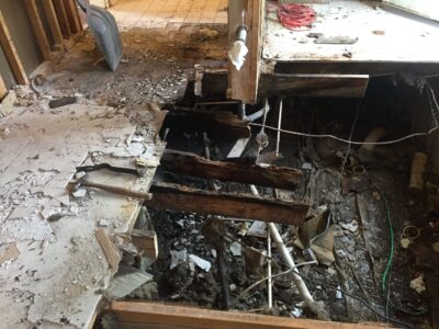 Rotted Flooring Replacement
