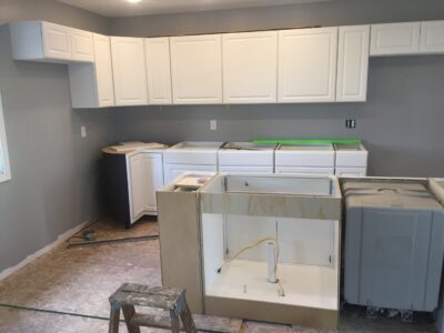 Kitchen Cabinet Install