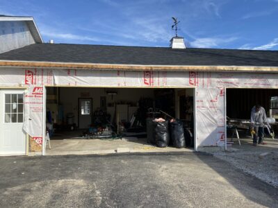 New Garage Door Opening