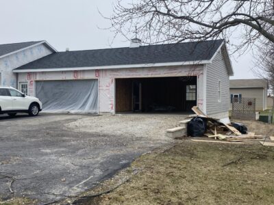 New Larger Garage