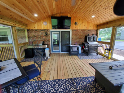 Screen Porch Complete