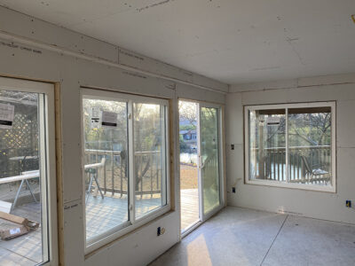 Sunroom Drywall