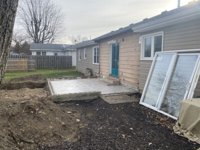 Sun Room torn down