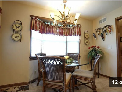 Dining Area with Wall