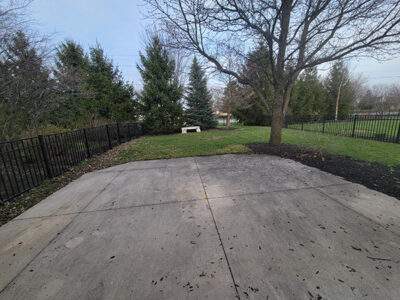 Patio Slab Before