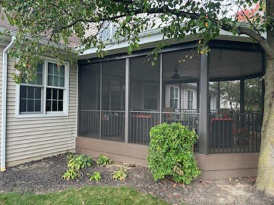 Screened In Composite Deck