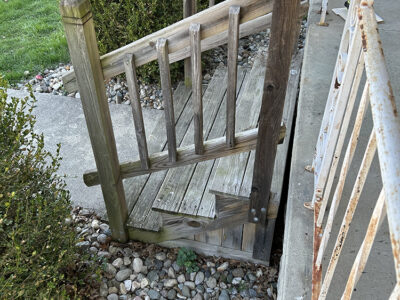 steps before